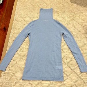 Ann Mashburn Natural Superfine Funnel Neck Sweater